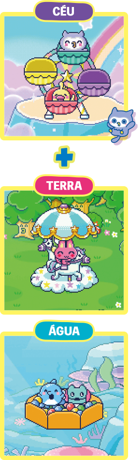 CÉU, TERRA + ÁGUA