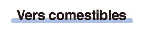 Vers comestibles