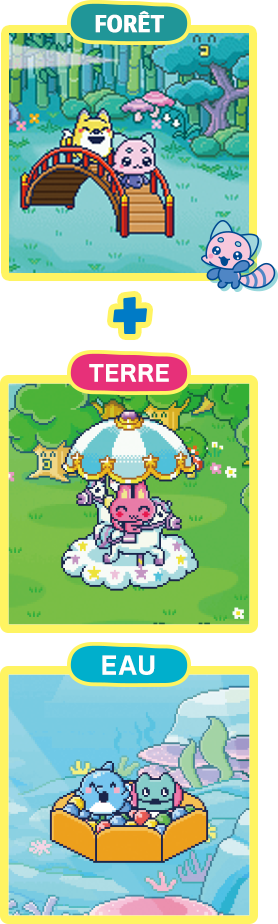 FORÊT terrestre+d'eau
