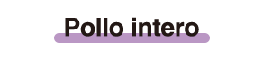 Pollo intero