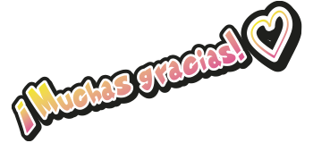 ¡Muchas gracias! ♥