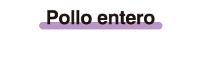 Pollo entero