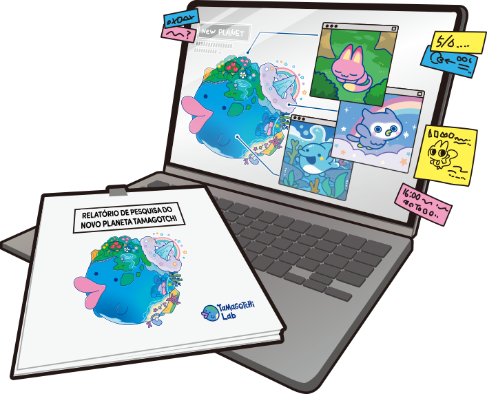 TRABAJO DE CAMPO SOBRE EL PLANETA TAMAGOTCHI NUEVO