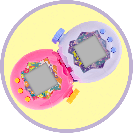 Imagen de dispositivos Tamagotchi conectados
