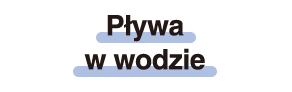 Pływa w wodzie
