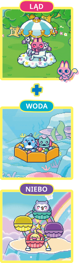 LĄD, WODA + NIEBO