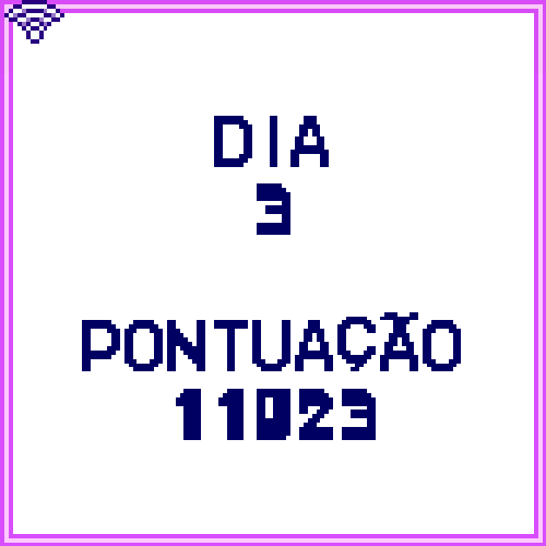 Tela de INFORMAÇÃO