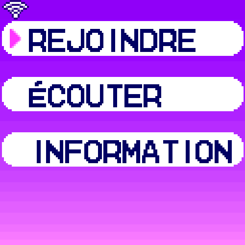 Écran d'événement TAMAVERSE