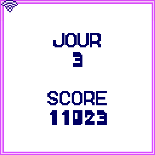 Écran INFORMATION