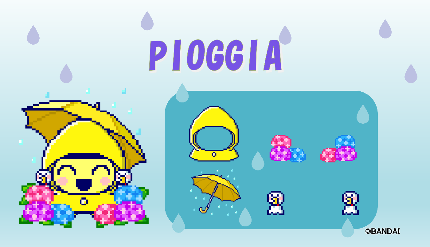 📢 Nuovi oggetti scaricabili per giugno! Scarica il set Giornata di pioggia!
