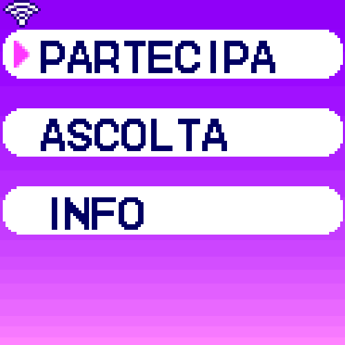 Schermata evento TAMAVERSE
