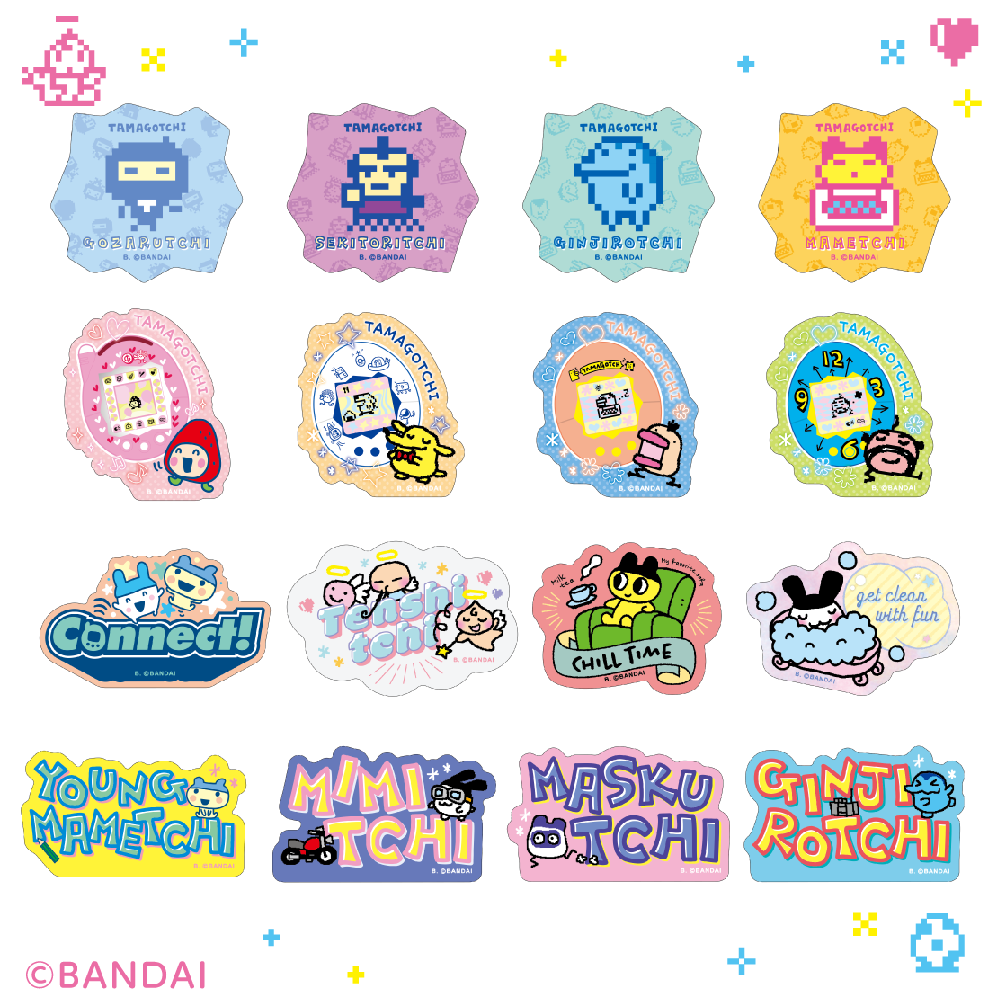 たまごっち ダイカットステッカーセット 待望の第2弾！／ | ITEM 