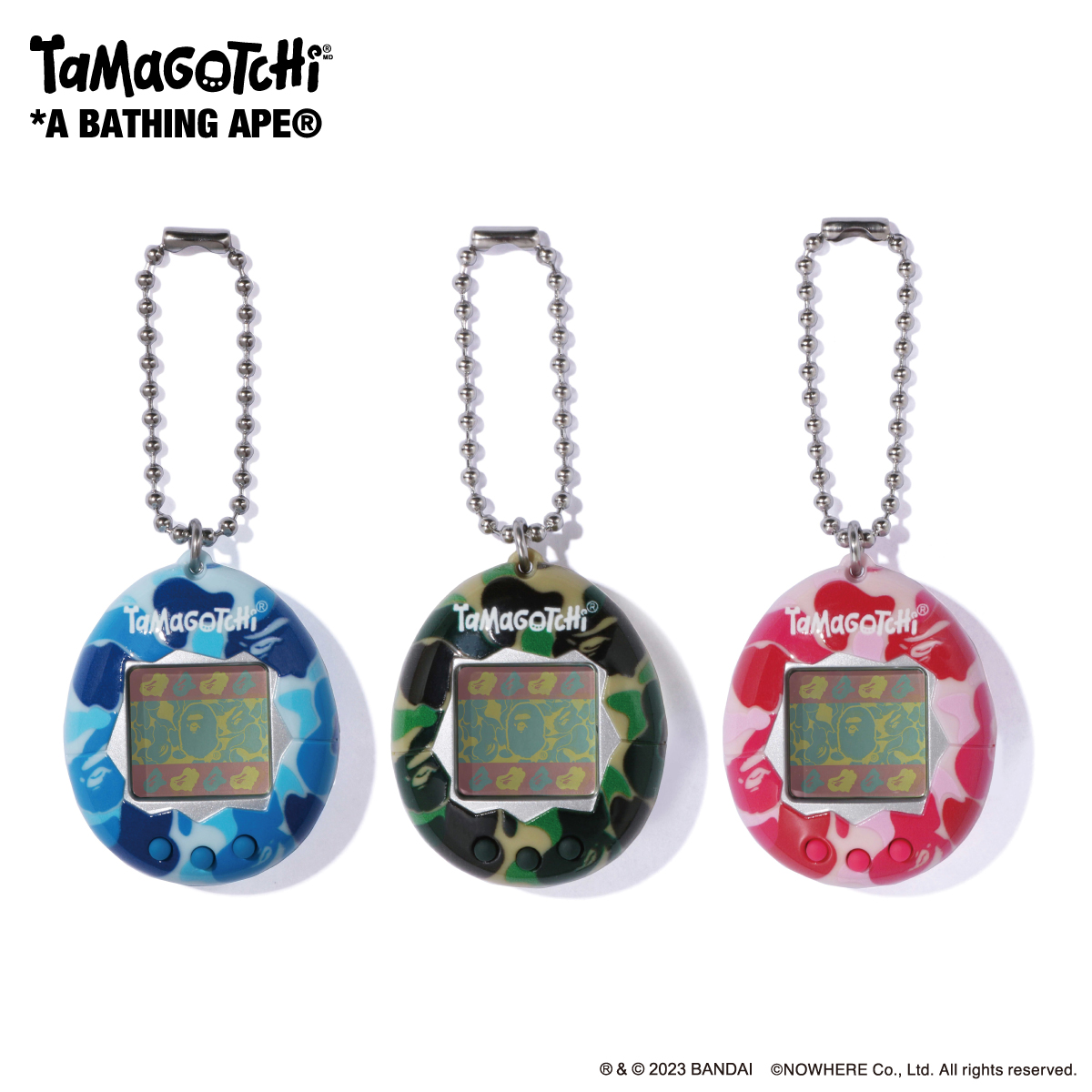 Tamagotchi A BATHING APE®︎たまごっち 新品未使用 ブルー A BATHING APE®︎ ×たまごっち | NEWS | Original Tamagotchi