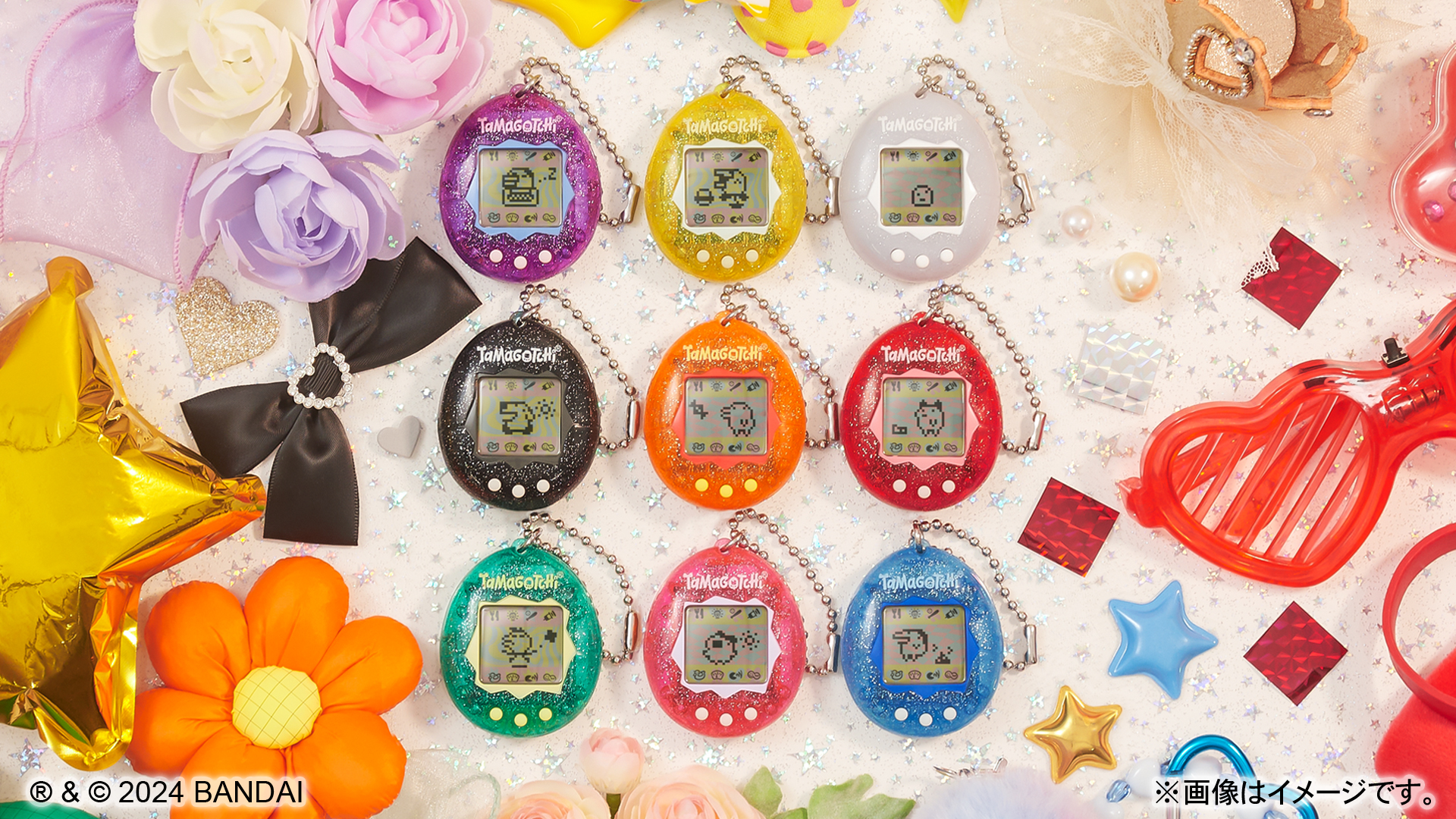 たまごっち 萬代カラー たまごっち 萬代カラー Original Tamagotchi Color Collection