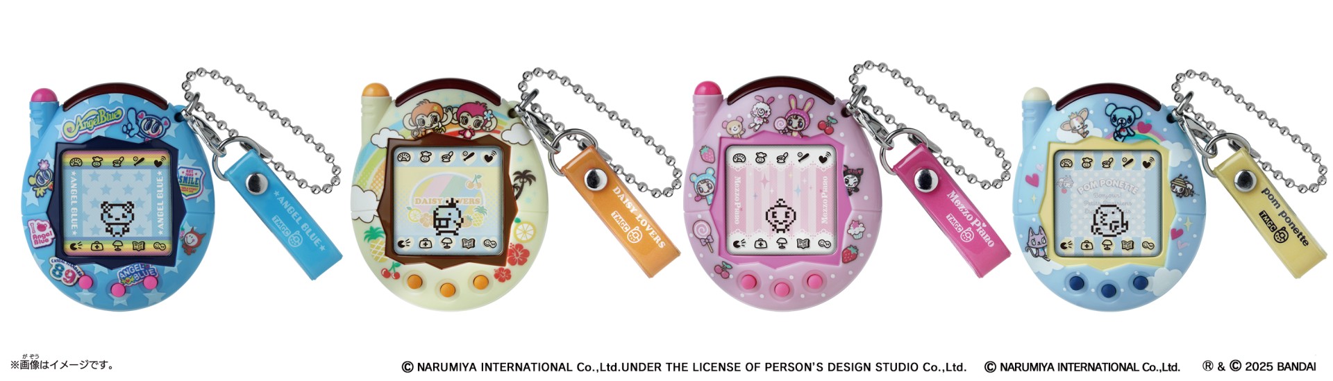Tamagotchi Connectionにナルミヤキャラクターズデザインが新登場 