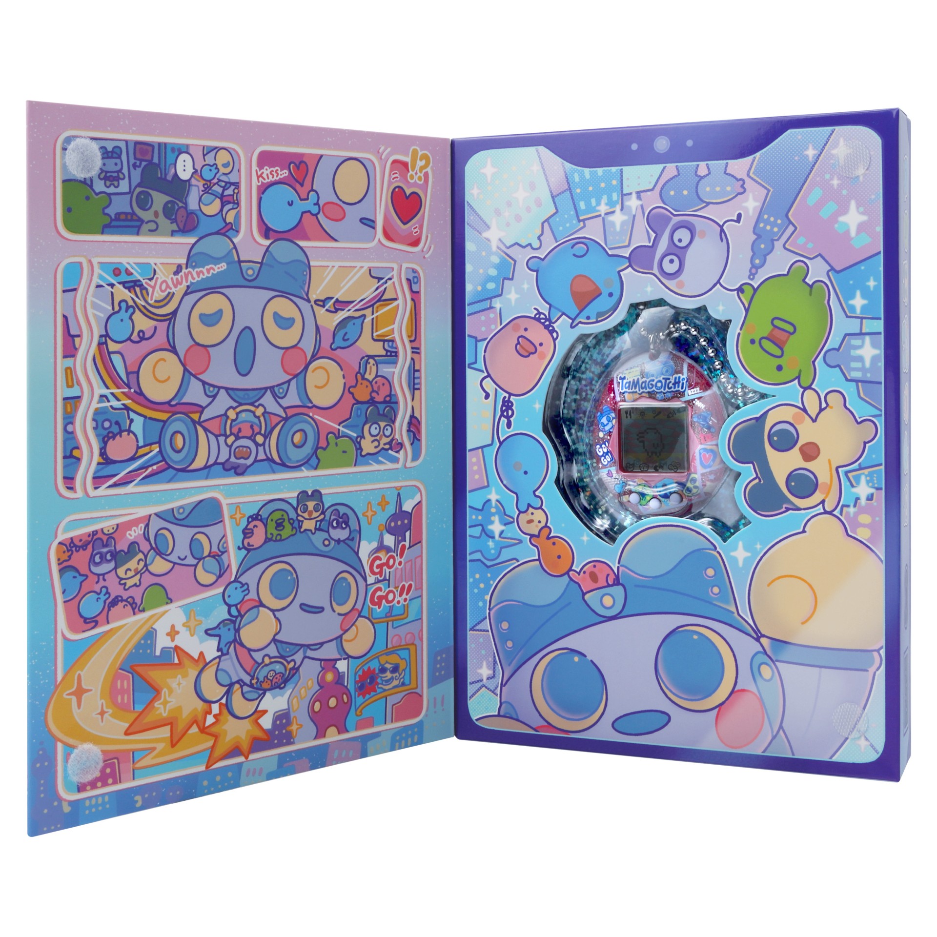 Robot Tamagotchi Mametchi original y amigos_PKG
