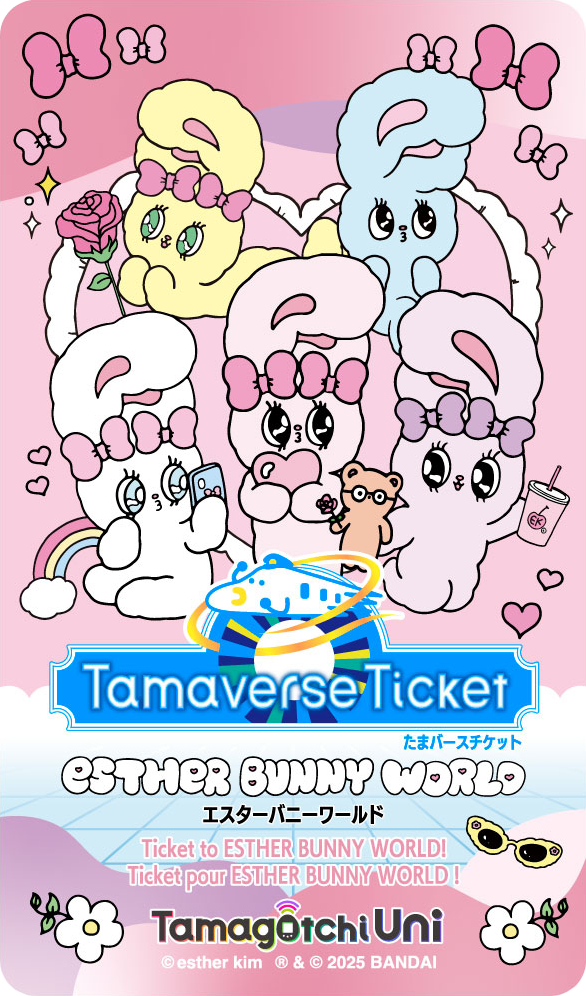 Tamaverse Ticket (Bilet Tamawersum) ESTHER BUNNY WORLD – obraz promocyjny
