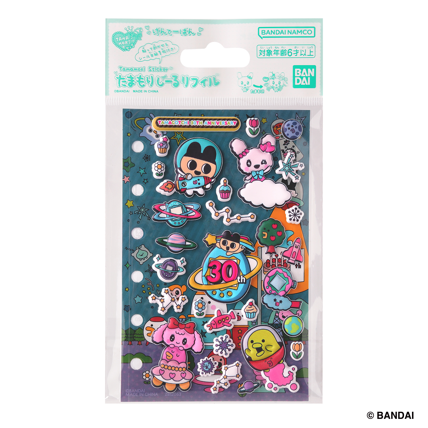 【たまもりしーるリフィル　30しゅーねんあにばーさりーセット】