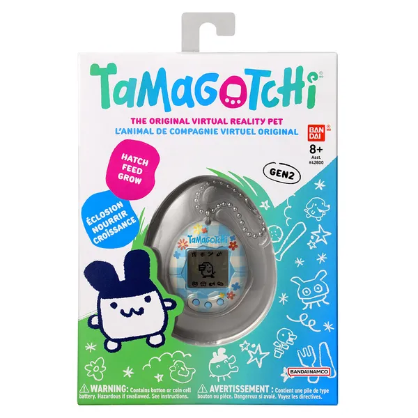 Original Tamagotchi - Flower Gingham_PKG