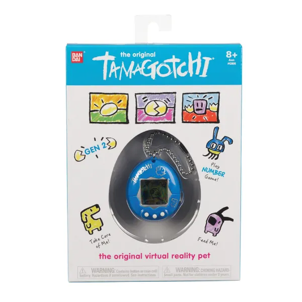 Original Tamagotchi - Blue with Silver_PKG