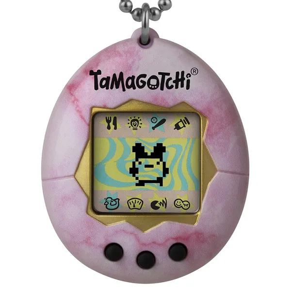 Tamagotchi original – Pedra (logotipo atualizado)