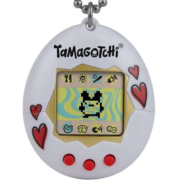 Tamagotchi original - corações (logotipo atualizado)