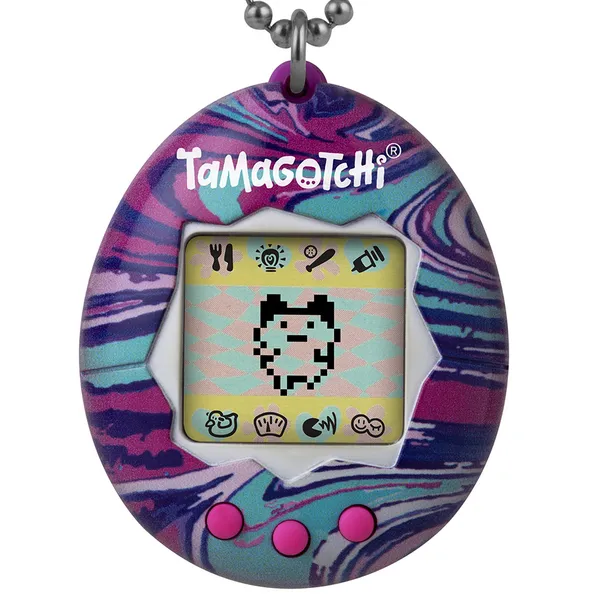 Tamagotchi Original - Mármore (Logotipo Atualizado)