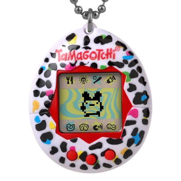 Tamagotchi original - Leopardo (logotipo atualizado)