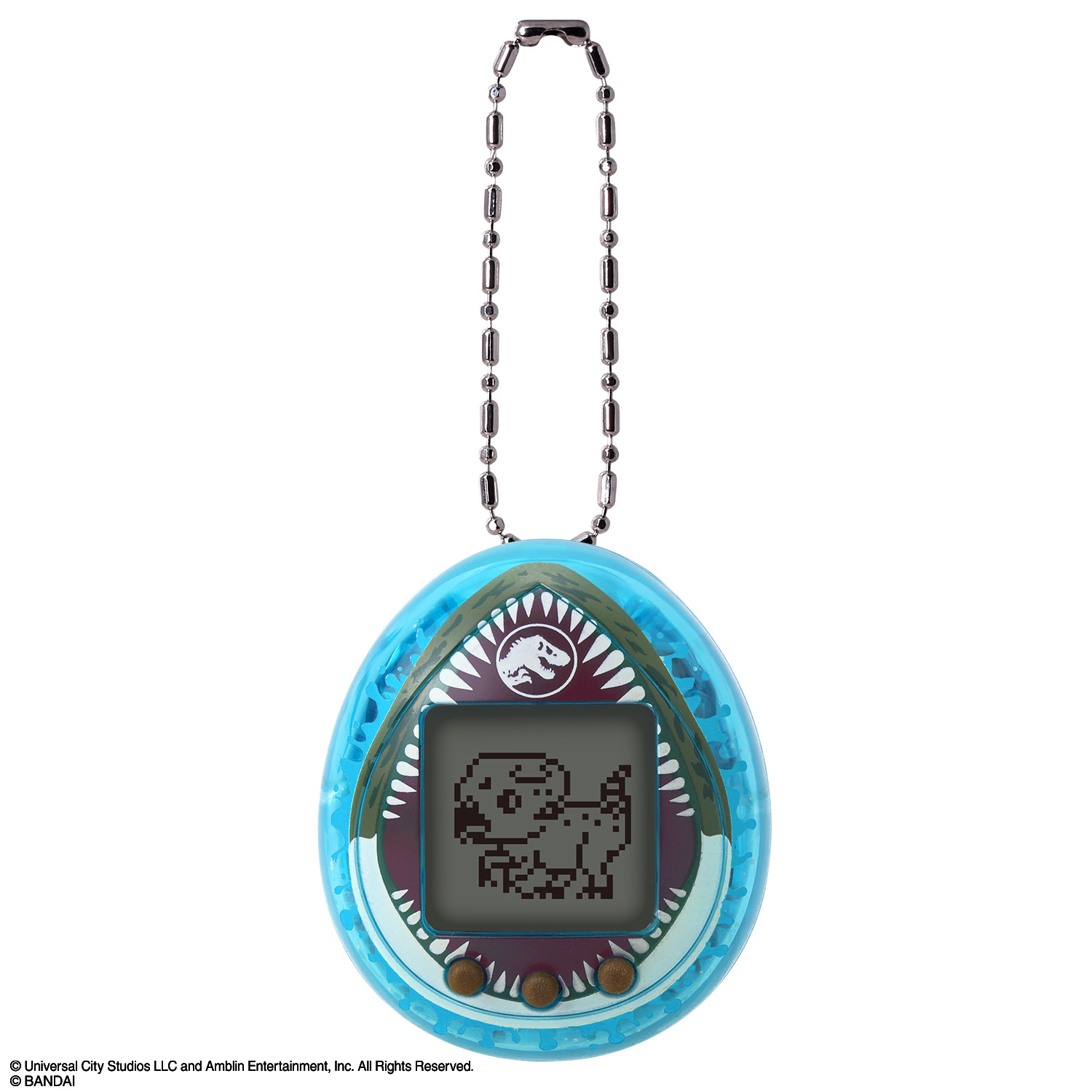 JURASSIC WORLD REBIRTH TAMAGOTCHI Mosasaurus ver._Versione completa