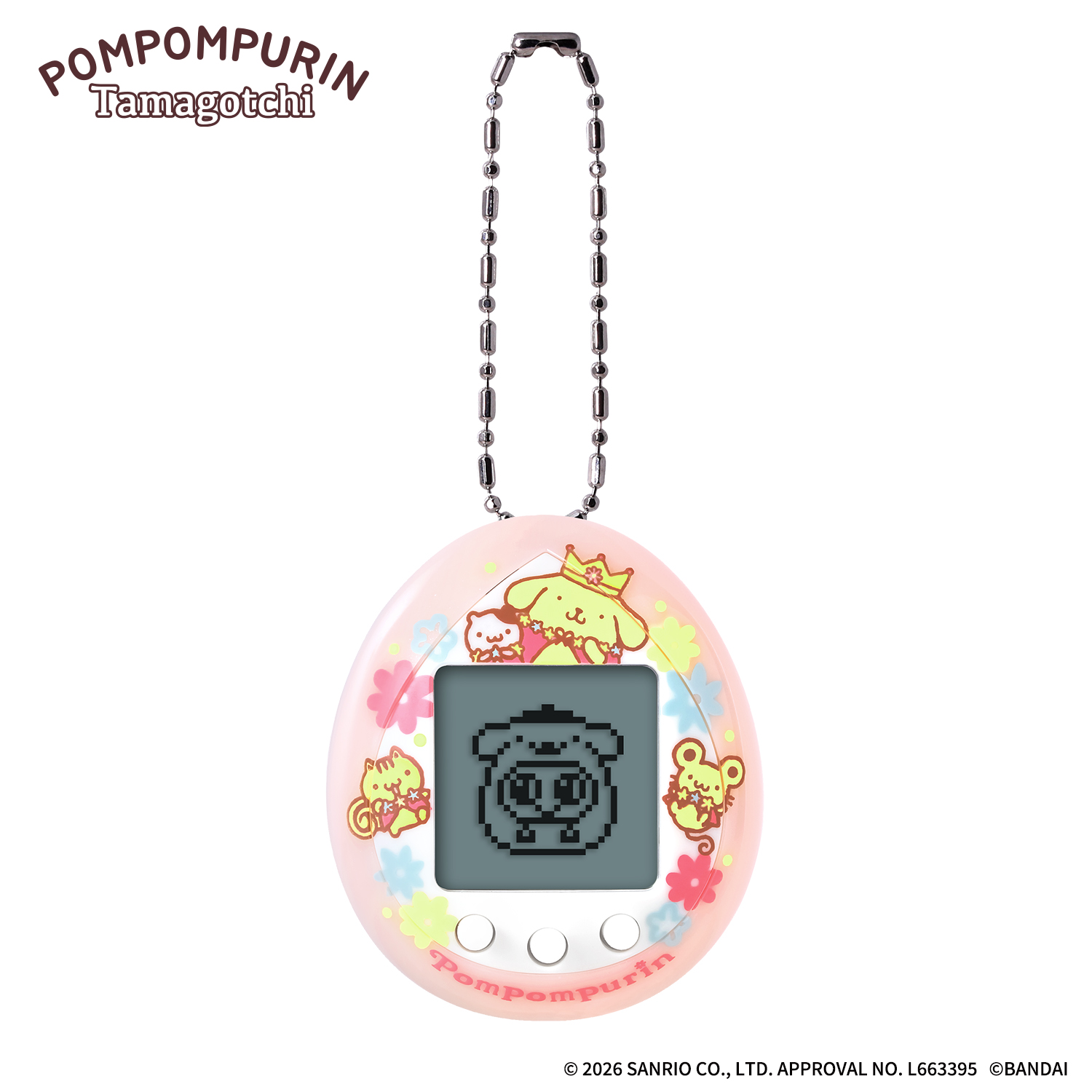 POMPOMPURIN Tamagotchi Magical Pink ver.