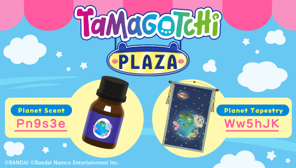 Exclusieve itemcodes onthuld voor Tamagotchi Plaza op de Nintendo Switch™ en Nintendo Switch™ 2!