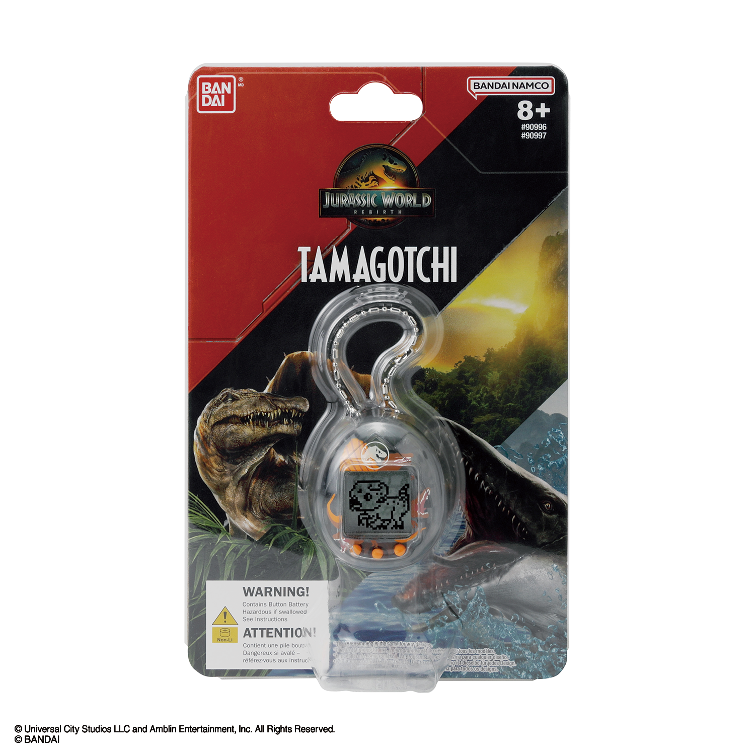 JURASSIC WORLD REBIRTH TAMAGOTCHI Spinosaurus ver._PKG