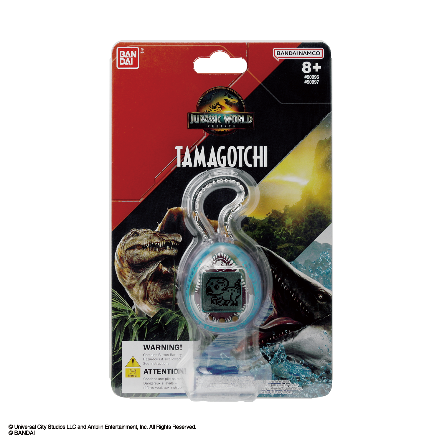 JURASSIC WORLD REBIRTH TAMAGOTCHI Mosasaurus ver._PKG